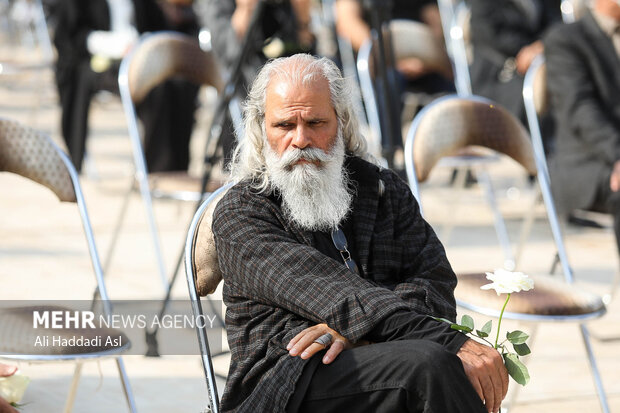 Funeral ceremony of prominent Iranian painter ‘Darroudi’
