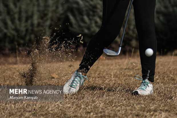 National women golf tournament in Tehran