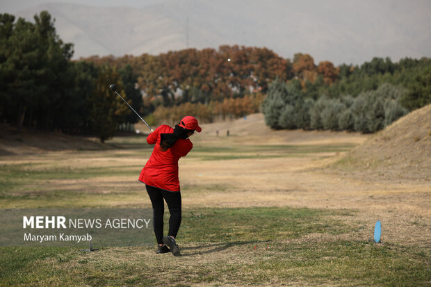 National women golf tournament in Tehran