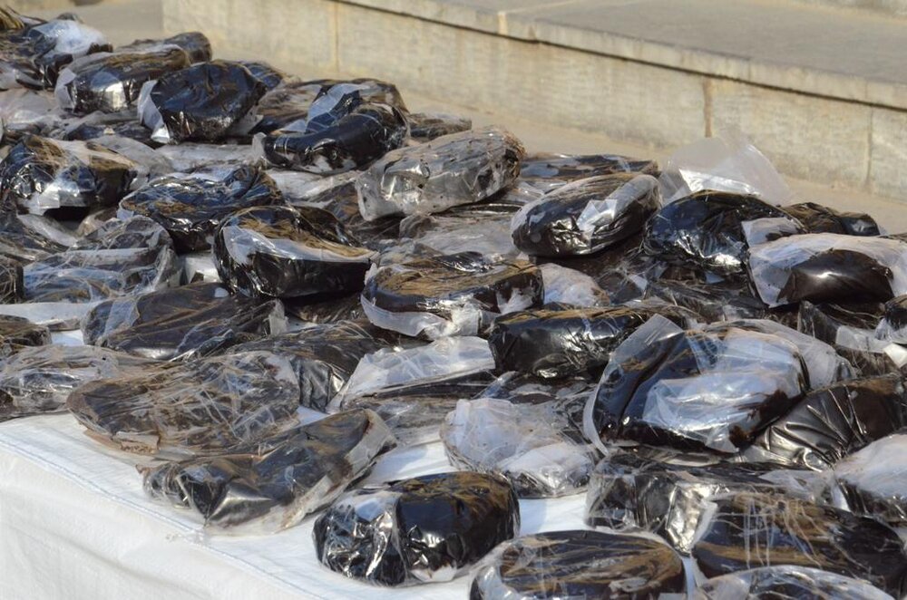 محموله ۶۱۷ کیلویی موادمخدر در کرمان کشف شد