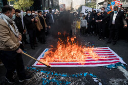 Tahran'da ABD karşıtı gösteri düzenlendi