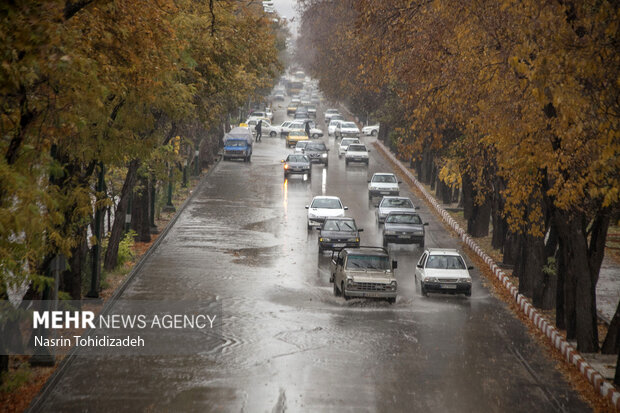 تداوم بارش باران در ۸ استان کشور