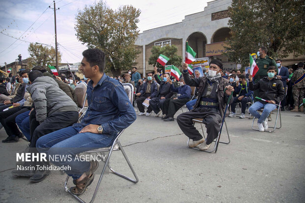  تجمع روز مبارزه با استکبار جهانی در کرمانشاه