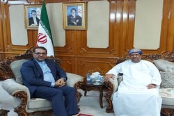 Iran, Oman emphasize developing bilateral trade ties