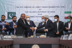 İran-Pakistan Ortak Ticaret Komitesi Toplantısı'ndan kareler