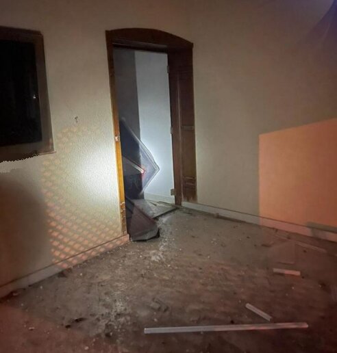 تصاویری از منزل نخست وزیر عراق پس از حمله پهپادی