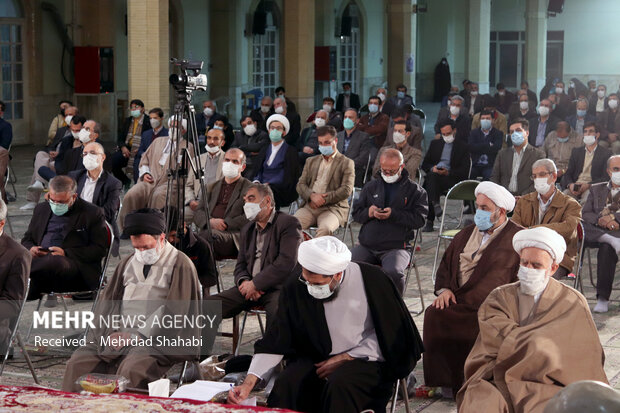 نشست مشترک مجامع پیشکسوتان نسل انقلاب و جوانان - همدان