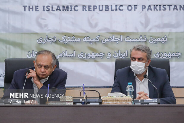 مراسم اختتامیه نهمین اجلاس کمیته مشترک تجاری ایران و پاکستان