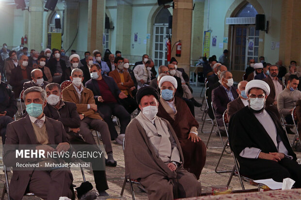 نشست مشترک مجامع دفتر نماینده ولی فقیه با استاندار همدان