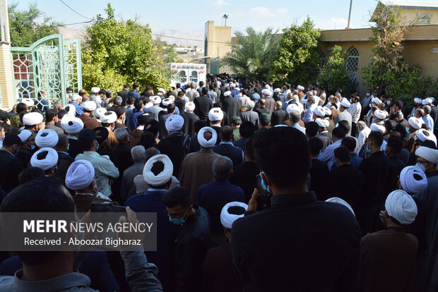 مراسم تشییع پیکر حجت الاسلام « سید علی اکبر موسوی »  - لارستان