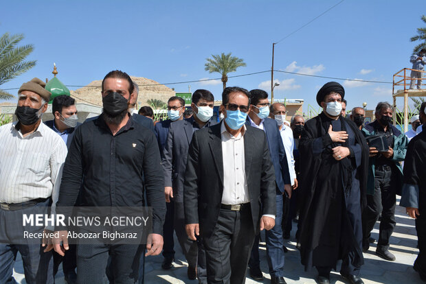 مراسم تشییع پیکر حجت الاسلام « سید علی اکبر موسوی »  - لارستان