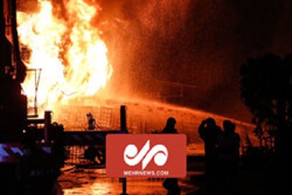 VIDEO: Fire hits Istanbul's "Ikitelli" industrial town 