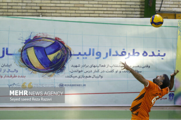 افتتاحیه مسابقات والیبال بین پلیس های تخصصی  بعدازظهر امروز برگزار شد