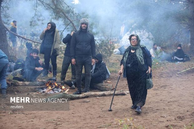 Göçmen krizi yaşanan Polonya - Belarus sınırından fotoğraflar