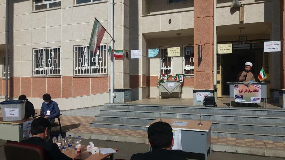 بیست و چهارمین انتخابات شورای دانش‌آموزی در بیله‌سوار برگزار شد