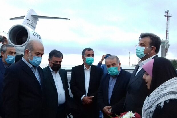  وزیر کشور  وارد ساری شد