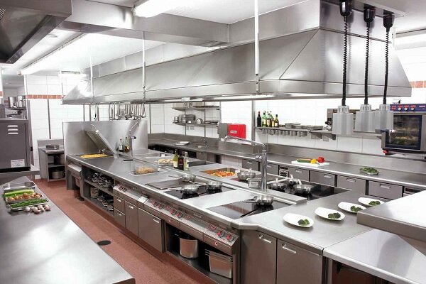 یک آشپزخانه صنعتی طراحی کن!
