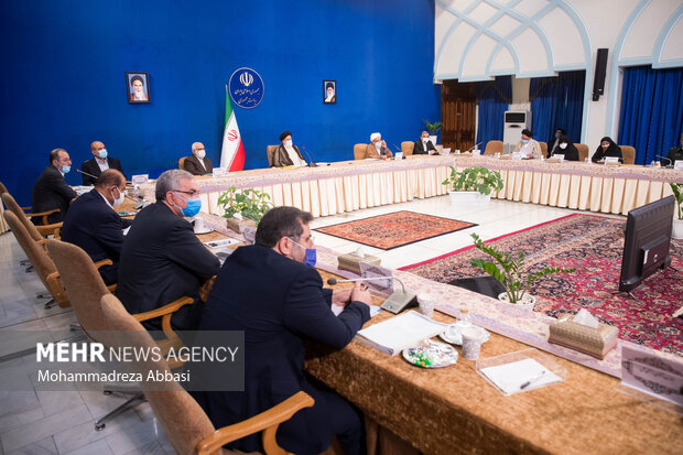 جلسه شورای عالی اجتماعی بعدازظهر پنجشنبه  به ریاست  حجت الاسلام سید ابراهیم رئیسی رئیس جمهوربرگزار شد