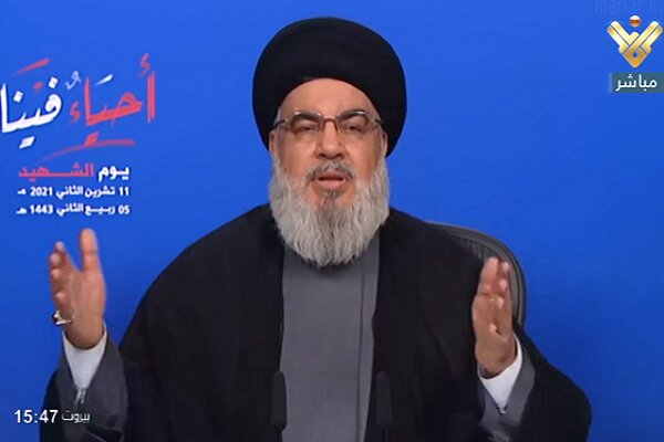 Arab states admit to Syria's victory in war: Nasrallah