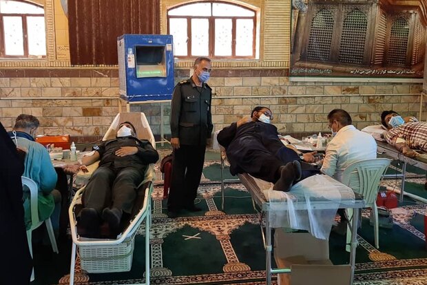 اهدای ۳۰ هزار سی سی خون توسط مردم کوار  اهدای ۳۰ هزار سی سی خون توسط مردم کوار