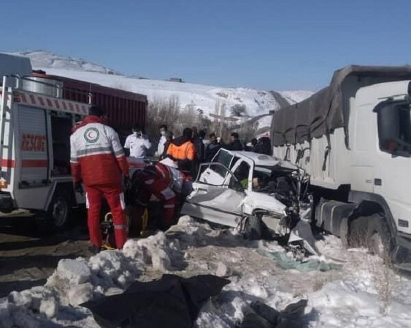 جان باختن ۵ نفر در تصادف پراید با کامیون در محور بیجار-دیواندره - خبرگزاری  مهر | اخبار ایران و جهان | Mehr News Agency
