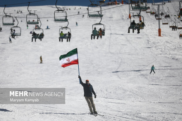 Re-opening of Tehran skiing resort
