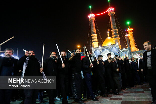 Mourning ceremony of Hazrat Masoumeh (PBUH) in Qom