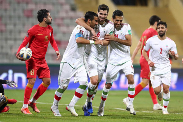 Iran national football team finish 2021 undefeated