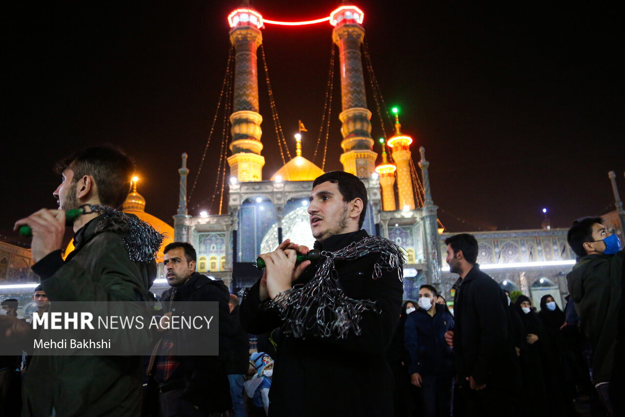 شہادت حضرت معصومہ علیھا السلام، ایران میں عزاداری، تعزیے اور جلوس برامد