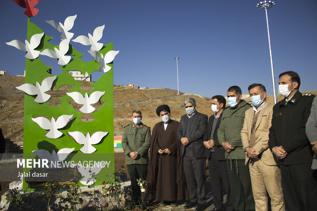 بلوار شمالی شهر سنندج مزین به نام شهیده فاطمه اسدی شد