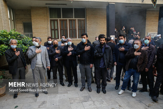 Funeral ceremony of Ayatolallah Mojtahed Shabestari in Tehran
