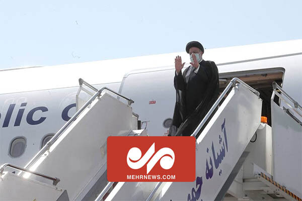 تصاویری از ورود رئیس جمهور به فرودگاه استان زنجان