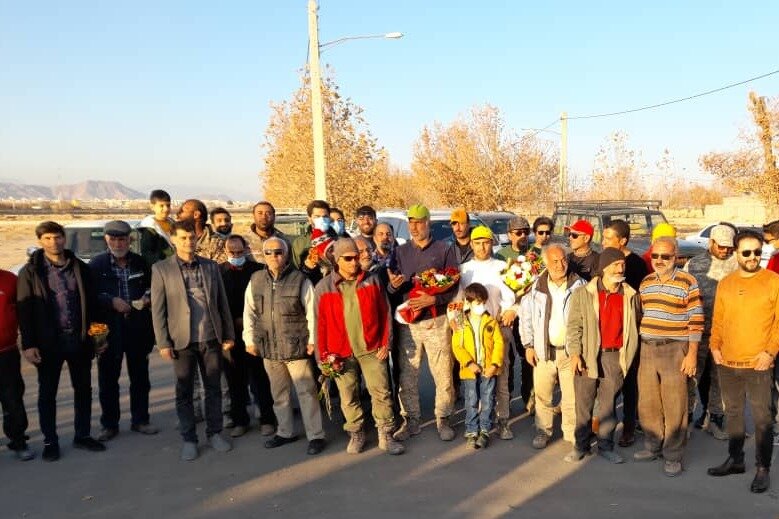 پایان سفر به کویر توران/استقبال از آفرودیها پس از ۶ روز