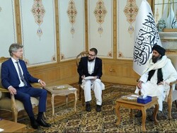 طالبان کےعبوری نائب وزیر اعظم سے جرمنی اور ہالینڈ کے سفیروں کی ملاقات