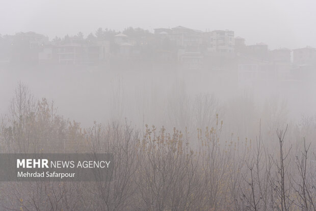 Zayende Rud Nehri'ni sis sardı