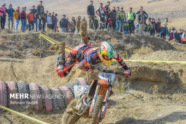 Off-Road Motocross Competitions held in Arak
