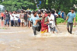 ۱۷ کشته در پی وقوع سیلاب های شدید موسمی در جنوب هند