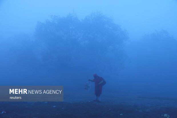 آلودگی شدید هوا در پایتخت هند