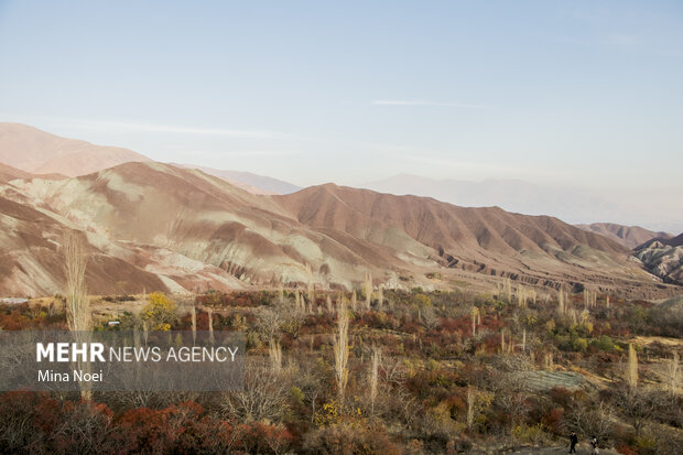 طبیعت زیبای پاییزیی روستاهای تسوج