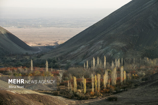 طبیعت زیبای پاییزیی روستاهای تسوج