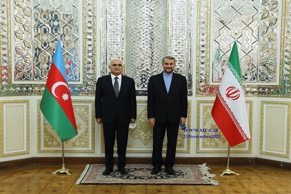 Iran FM, Azeri dep. PM discuss bilateral ties, Caucasus