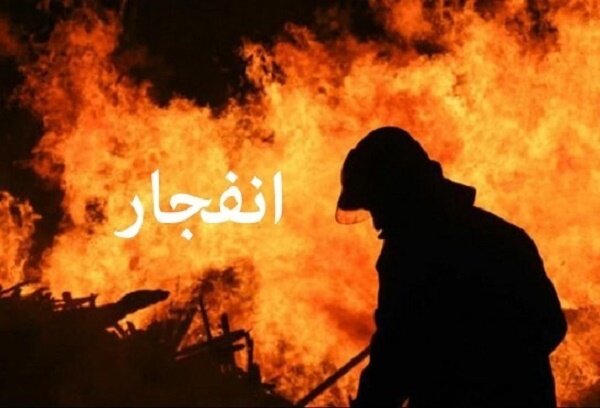 لحظه انفجار گاز مغازه‌ای در بهارستان