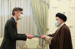 رئیس‌جمهور استوارنامه سفیر جدید هلند در تهران را دریافت کرد