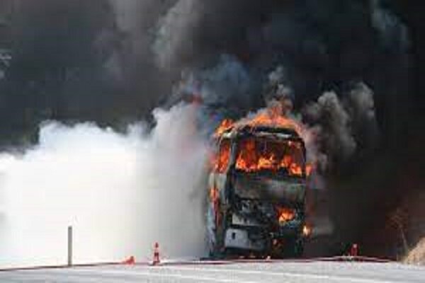تصادف اتوبوس در بلغارستان با ۴۵ کشته