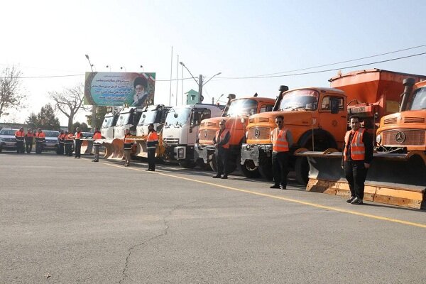 استقرار ۸۸ اکیپ راهداری در جاده های آذربایجان غربی