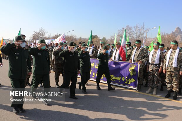 همایش سراسری اقتدار بسیجیان در مشهد