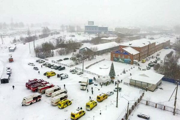 ۱۱ کشته در آتش سوزی معدن زغال سنگ در روسیه