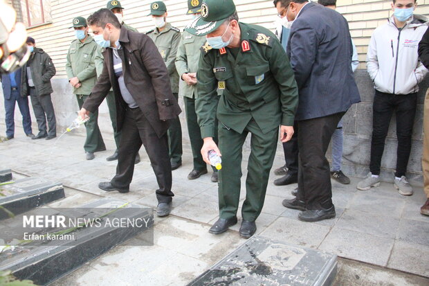 تجدید میثاق بسیجیان کردستانی با آرمان های والای شهدا