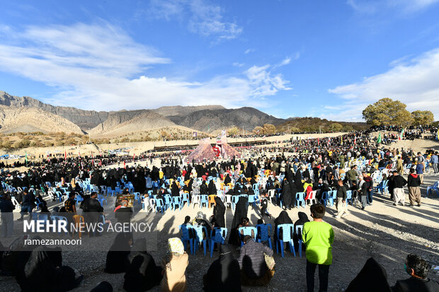 مراسم سنتی «چَمر» در ملکشاهی