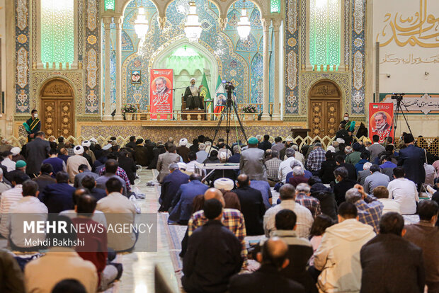 1st martyrdom anniv. of Dr. Fakhrizadeh observed in Qom